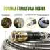 Garden Hose 50FT, Stainless Steel Garden Hose Metal