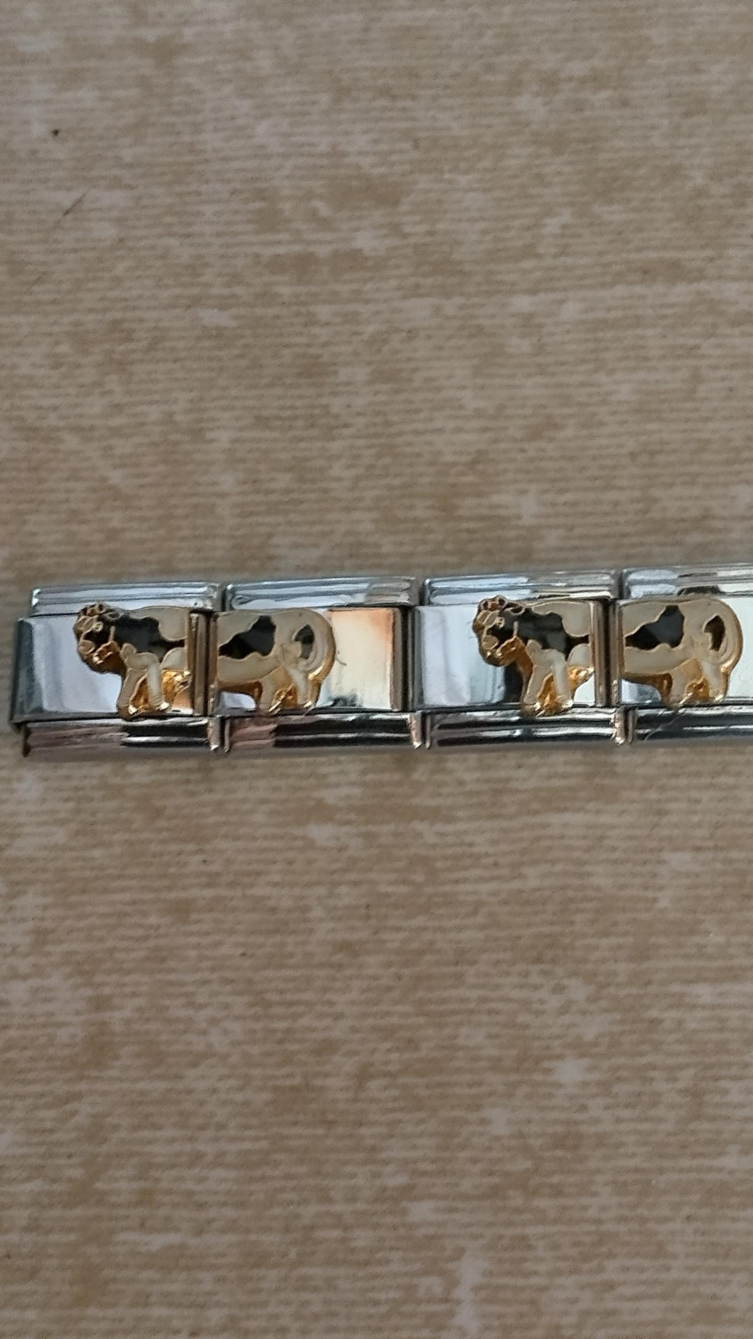 Cow Italian charm
