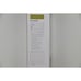 Glowe Blackout Cordless Fabric Roman Shade in Pearl White 31 x 72