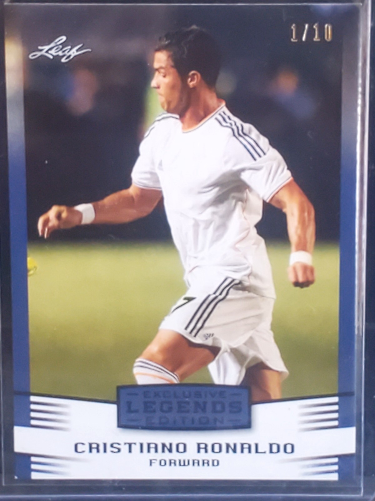 2016 Cristiano Ronaldo #1/10 Vintage soccer card