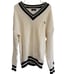 Fred Perry Womens XL Vintage 90s Cable Knit Tennis Sweater Made in England