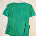 Albert Nipon Vintage 80's women's green skirt suit set size 6