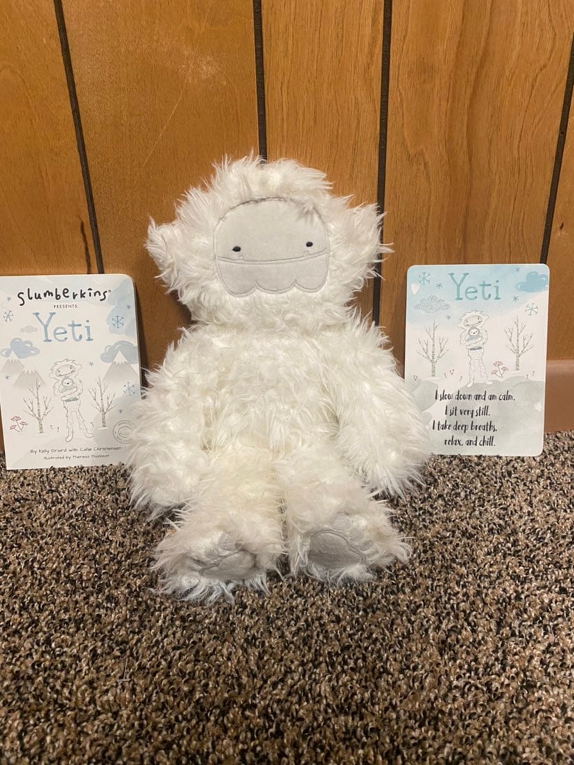 Slumberkins UP yeti stuffie
