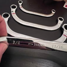 Kobalt 1/2 moon wrench set of 4