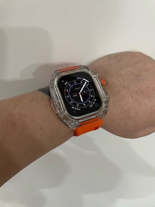 Only Band+Case - Modification Kit For Apple Watch Band Ultra 49mm Sports