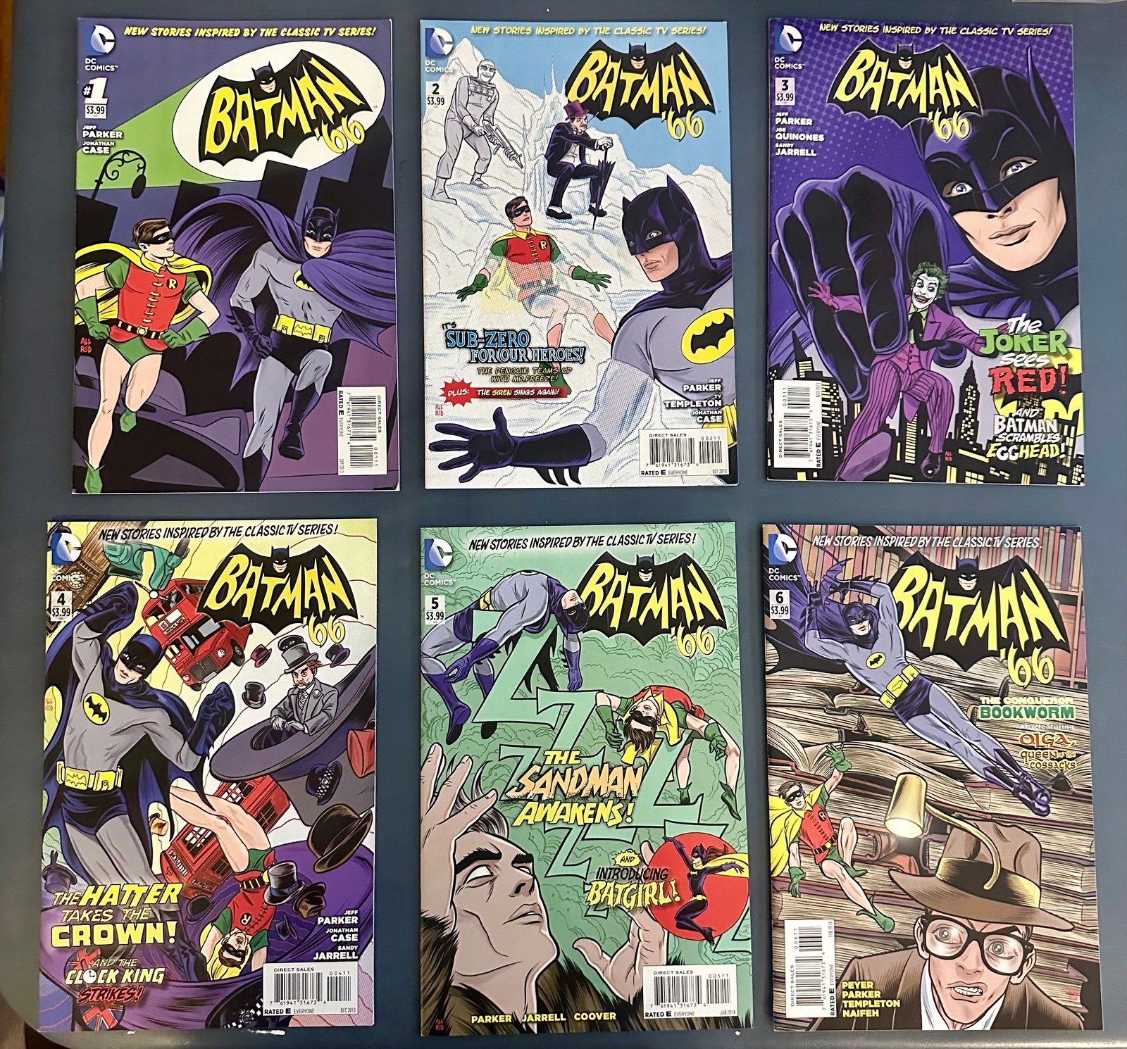 DC Comics Batman ‘66 Comics Bundle Issues #1-10