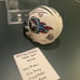 Tennessee titans signed mini helmet (4 autographs)