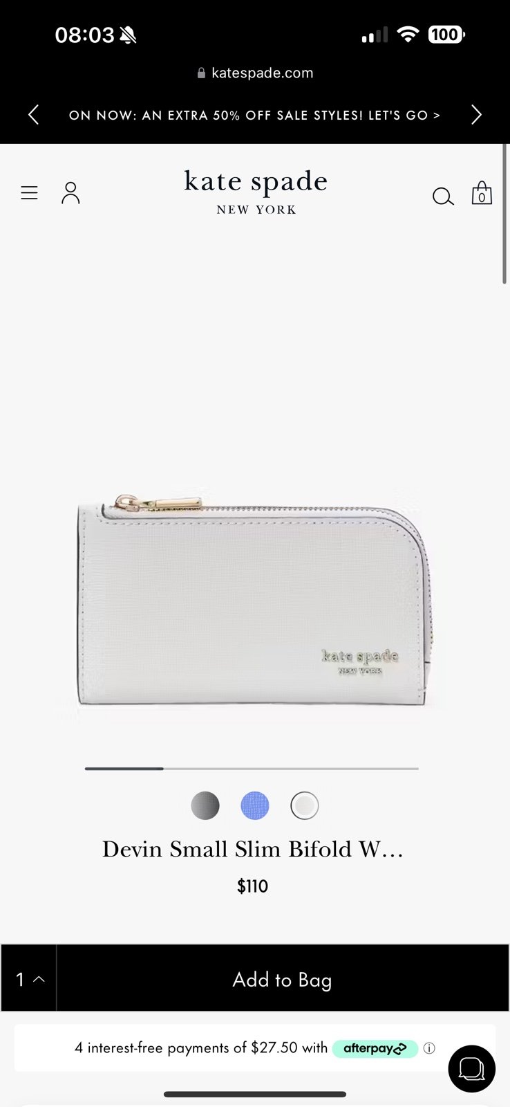 Kate Spade Wallet