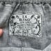 LA Blend Wide Leg Linen Pull On Lagenlook Boho Pants Beaded Sequin Hems Size M