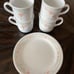 Vintage Corning plate and cup set
