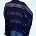 Chaser Lightweight Lace Kimono Wrap Shawl Cardigan Navy Blue Sz Medium/Large VGC