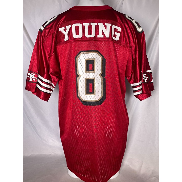Deadstock 90s San Francisco 49ers VTG Steve Young #8