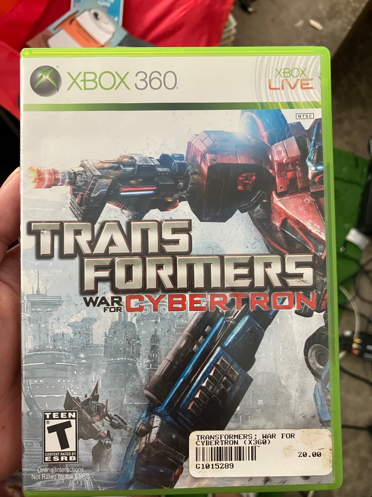 Transformers War for Cybertron Xbox 360