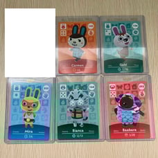 Animal Crossing Amiibo Cards Lot