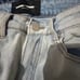 Washed homme + femme jeans