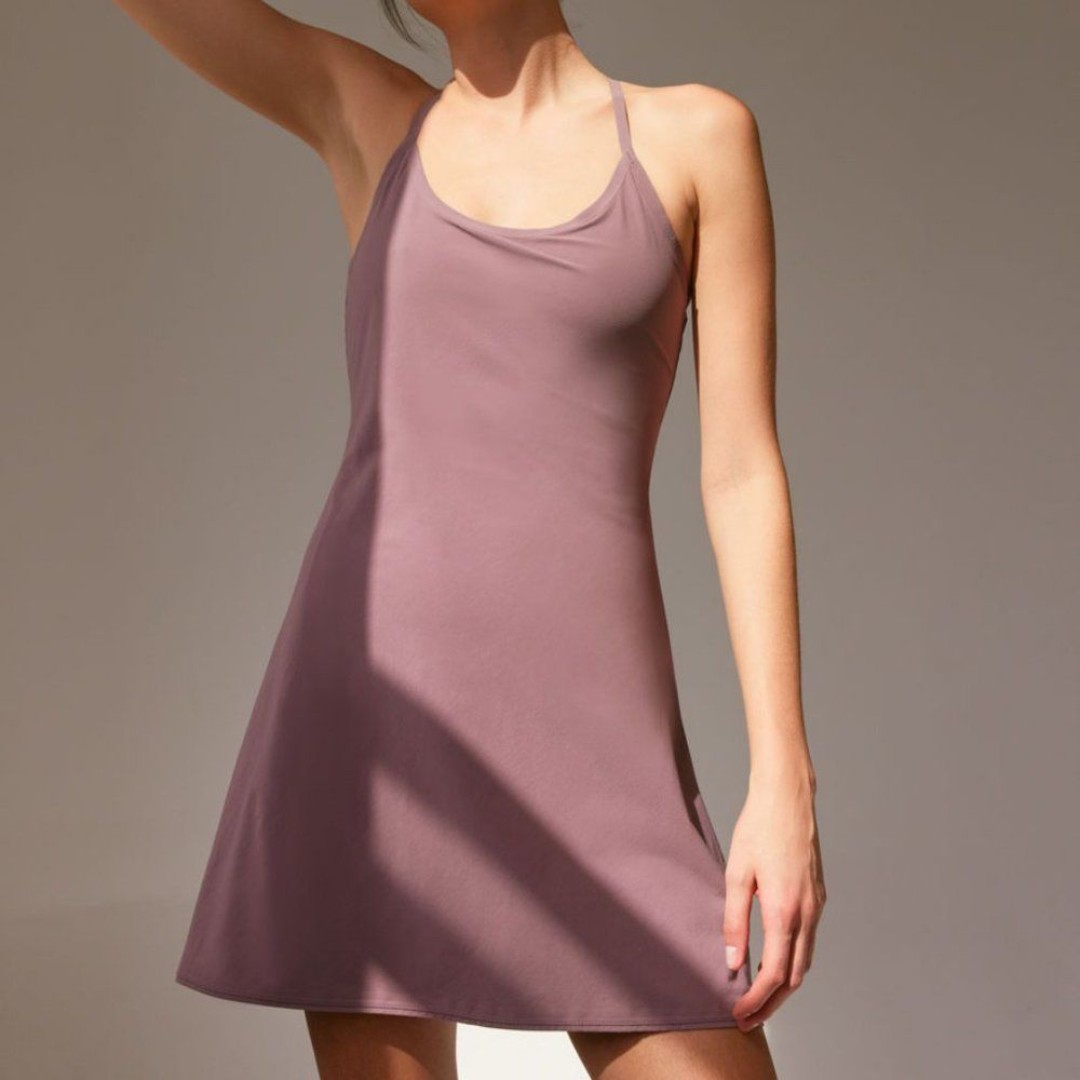 Outdoor Voices The Exercise Dress Plum Purple Size XXXL NWT