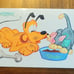 Set Of 8 Walt Disney Placemats 1960 Vint