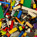 LEGO 4 lbs Pounds Random Building Parts Pieces Plates Bricks Washed Bulk Lot
