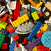 LEGO 4 lbs Pounds Random Building Parts Pieces Plates Bricks Washed Bulk Lot