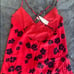 CAPULET REVOLVE BLACK/RED FLORAL CAMI XS