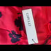 CAPULET REVOLVE BLACK/RED FLORAL CAMI XS