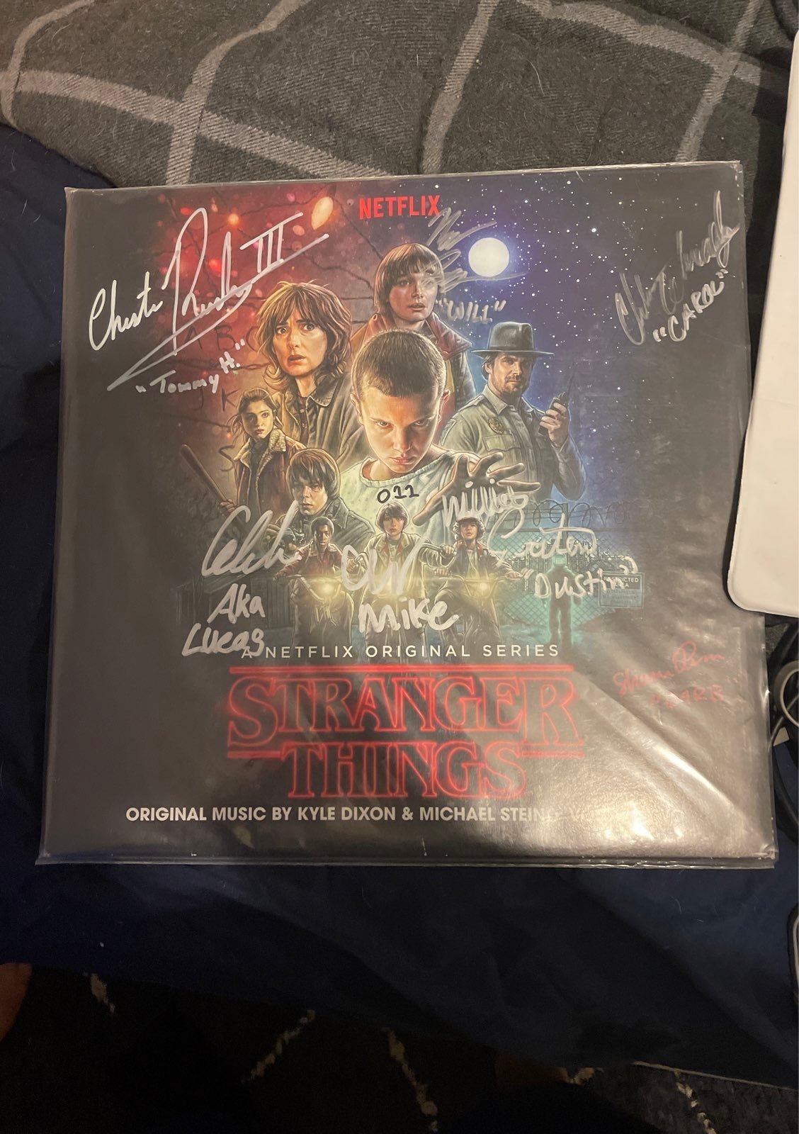 Authentic Autographed Stranger Things Vi