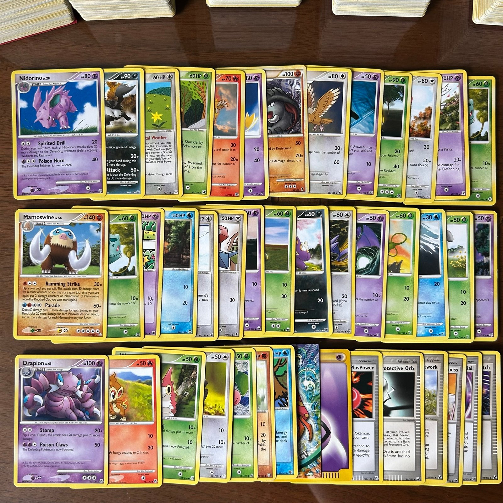 Pokémon mix lot of 44 ex delta species diamond pearl majestic dawn supreme victo