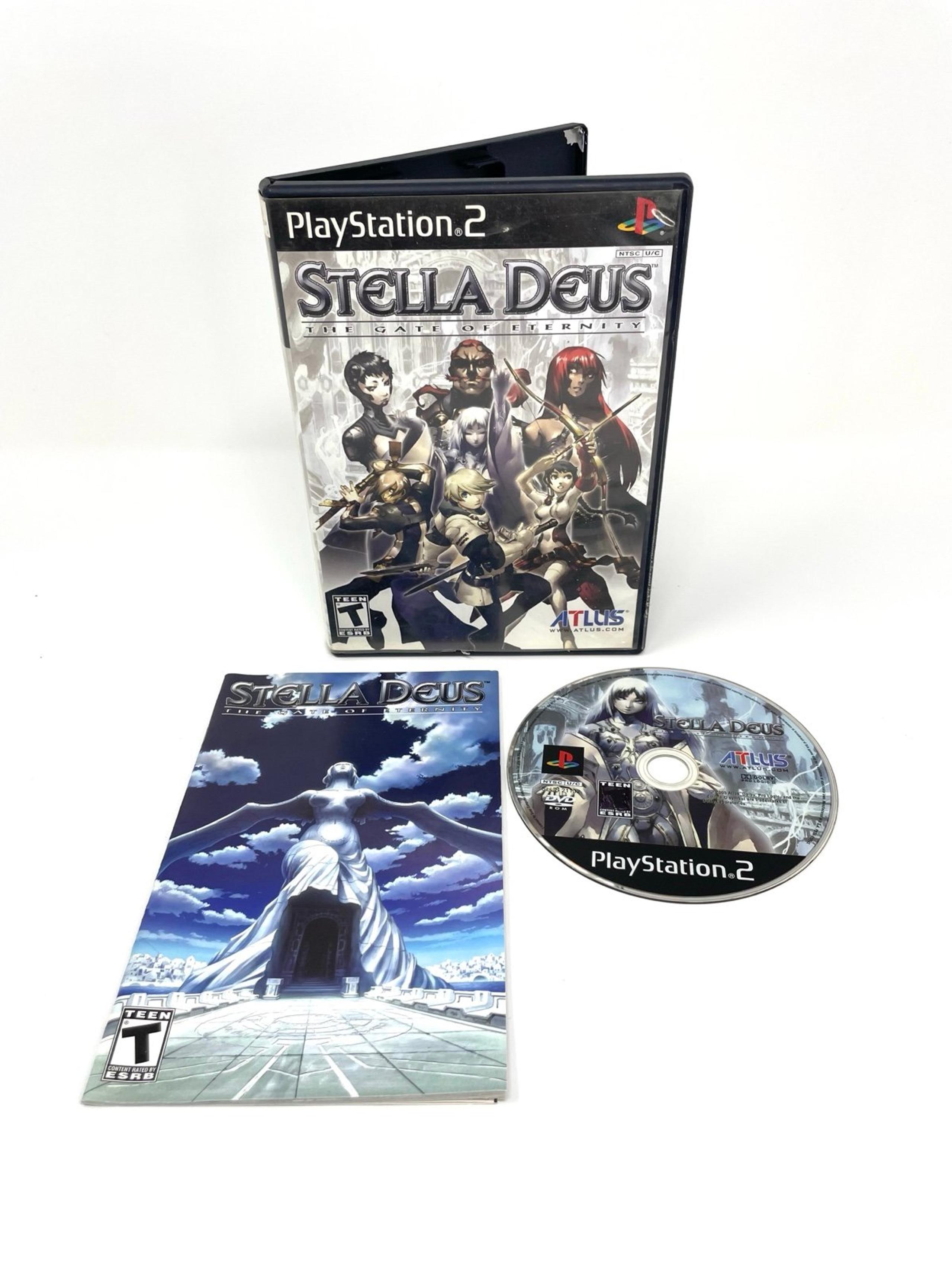 Stella Deus The Gate of Eternity for PlayStation 2 (Complete W/Reg Card) Working