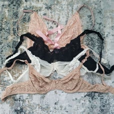 Vintage lacey bra set