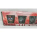 WWE World Wrestling Entertainment Drink Shot Glass Set Of 4 Cena Undertaker Etc