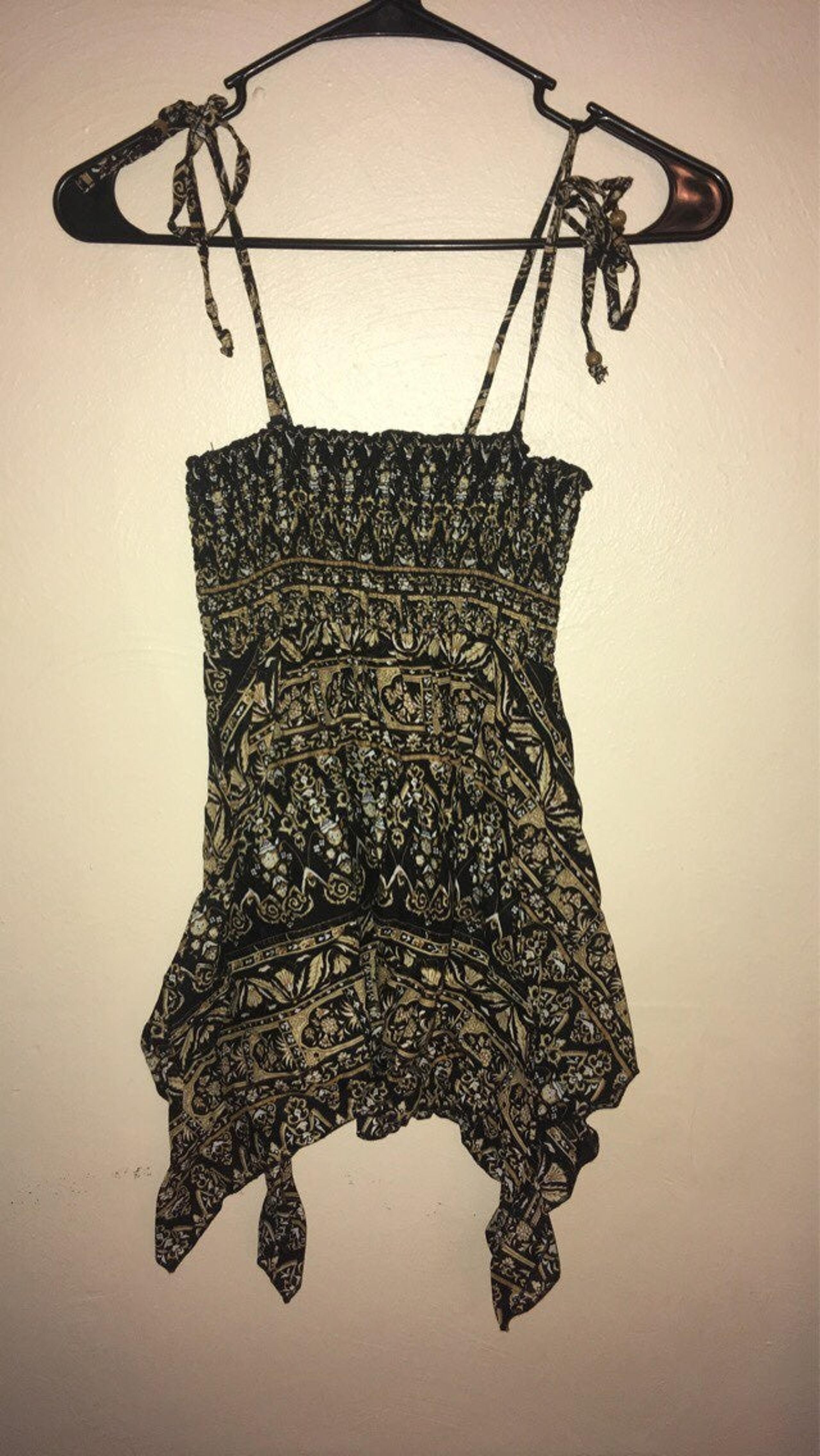 Black summer top
