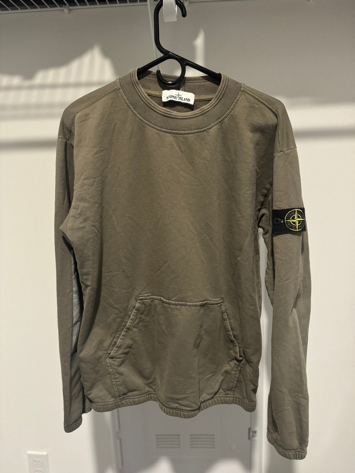 Stone Island Olive Crewneck 3M size M