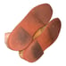 Vtg 80s Florsheim Men's 9.5 C Tan/Brown Suede/Smooth Saddle Shoes Red Soles
