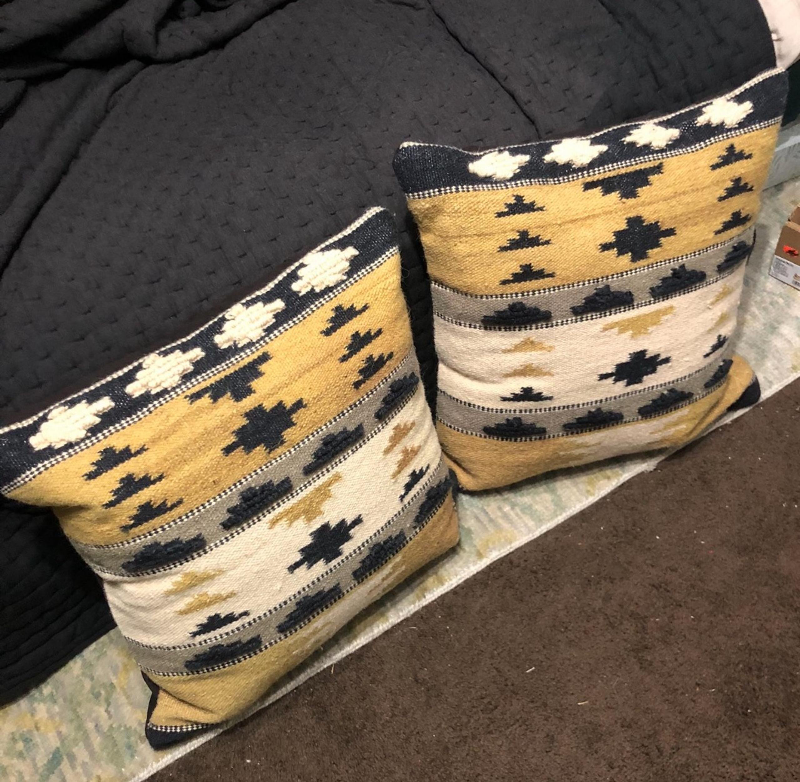 SET OF 2 MAGNOLIA HOME DECOR PILLOWS -NWOT