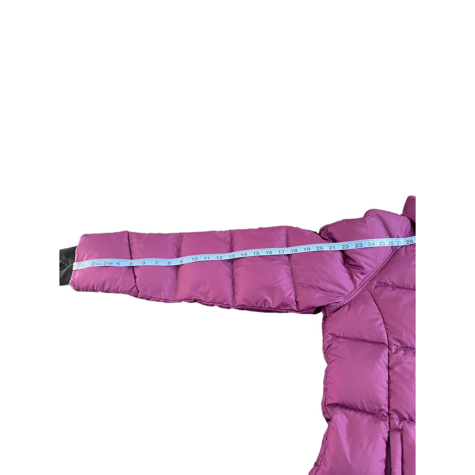ATHLETA Purple Goose Down Parka Coat Size shops M Style 879158
