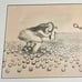 Gary Patterson Vintage 70s The Lesson Tennis Cartoon Signed Lithograph Art 12x16