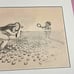 Gary Patterson Vintage 70s The Lesson Tennis Cartoon Signed Lithograph Art 12x16