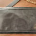 Tory Burch Black Leather Bombe Clutch with Removable Gold Chain Strap
