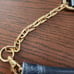 Tory Burch Black Leather Bombe Clutch with Removable Gold Chain Strap