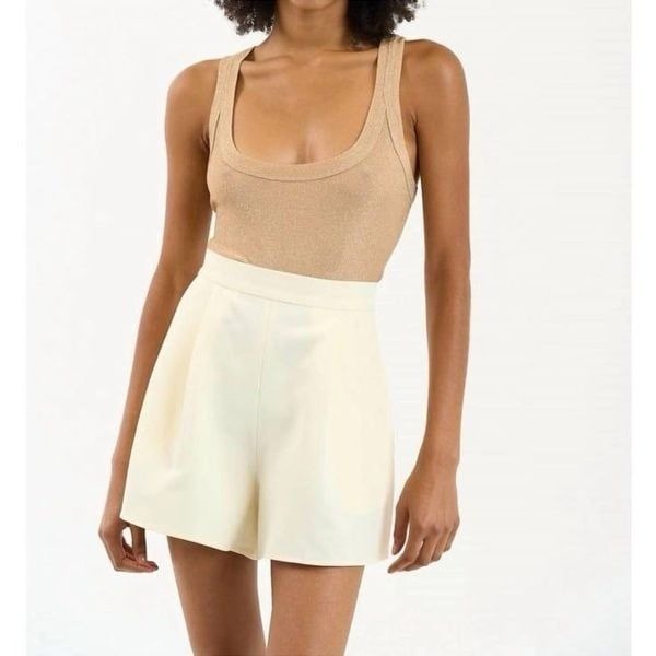 SUNDAYS | NEW Delta High Rise Shorts in Ivory Women’s Size Large