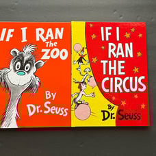 Dr. Seuss If I Ran The Circus & If I Ran The Zoo *Brand New*