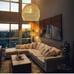 Hand-woven 14” Rattan Hanging Pendant Light Lighting