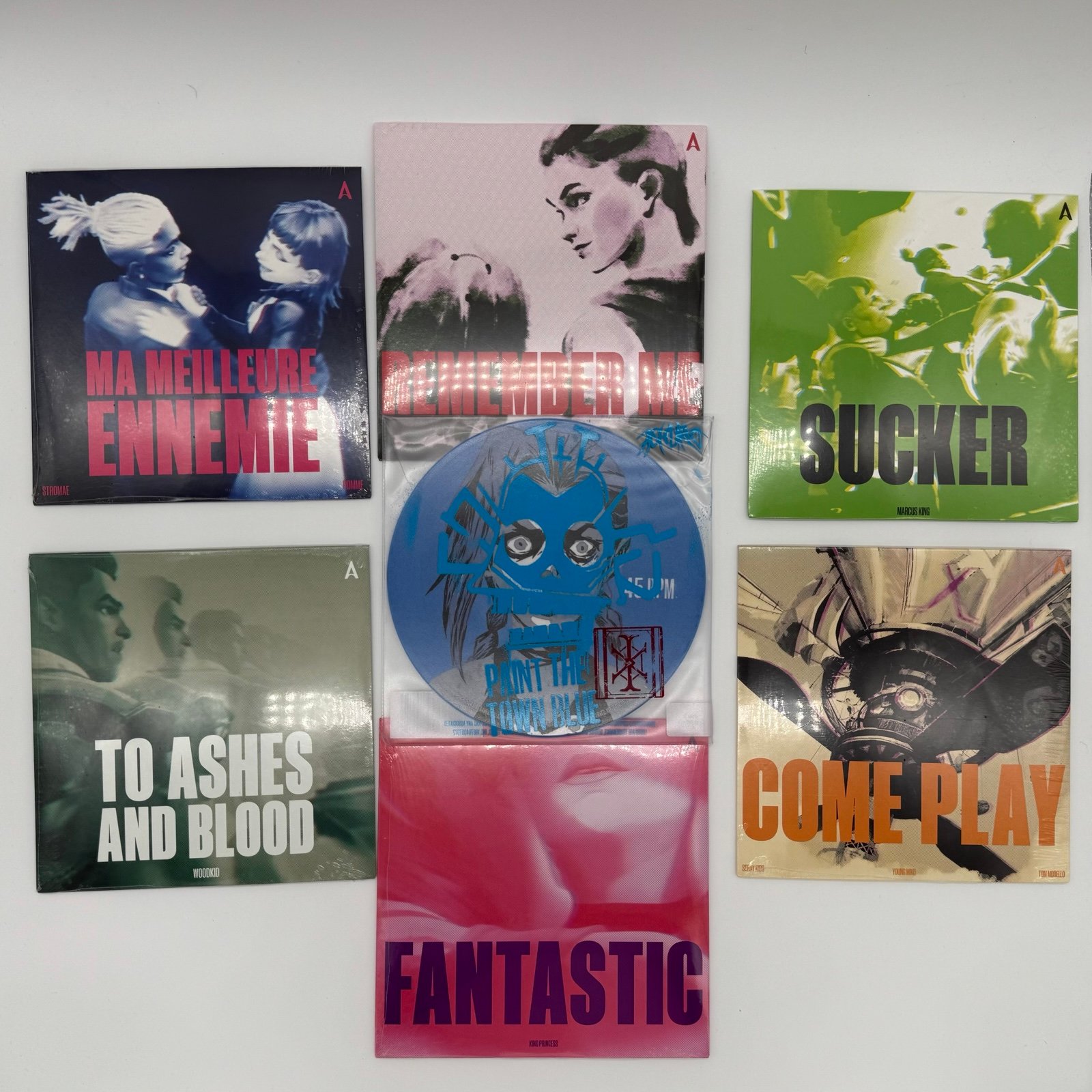 League Of Legends Arcane Season 2 Vinyls 7" Deluxe INCOMPLETE Box Set of 7 NEW!