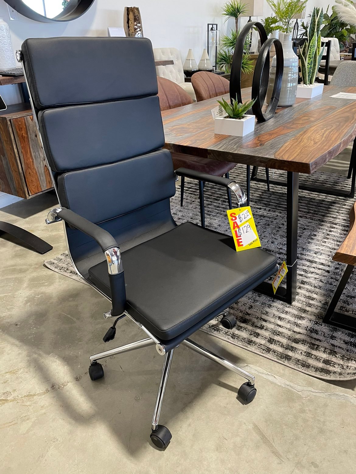 Black Office Chair task desk chair