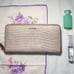 COACH Accordion Zip Wallet Exotic Embossed Leather