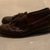 Magnanni Woven Leather Tassel Brown Mens Loafer Size 10 M