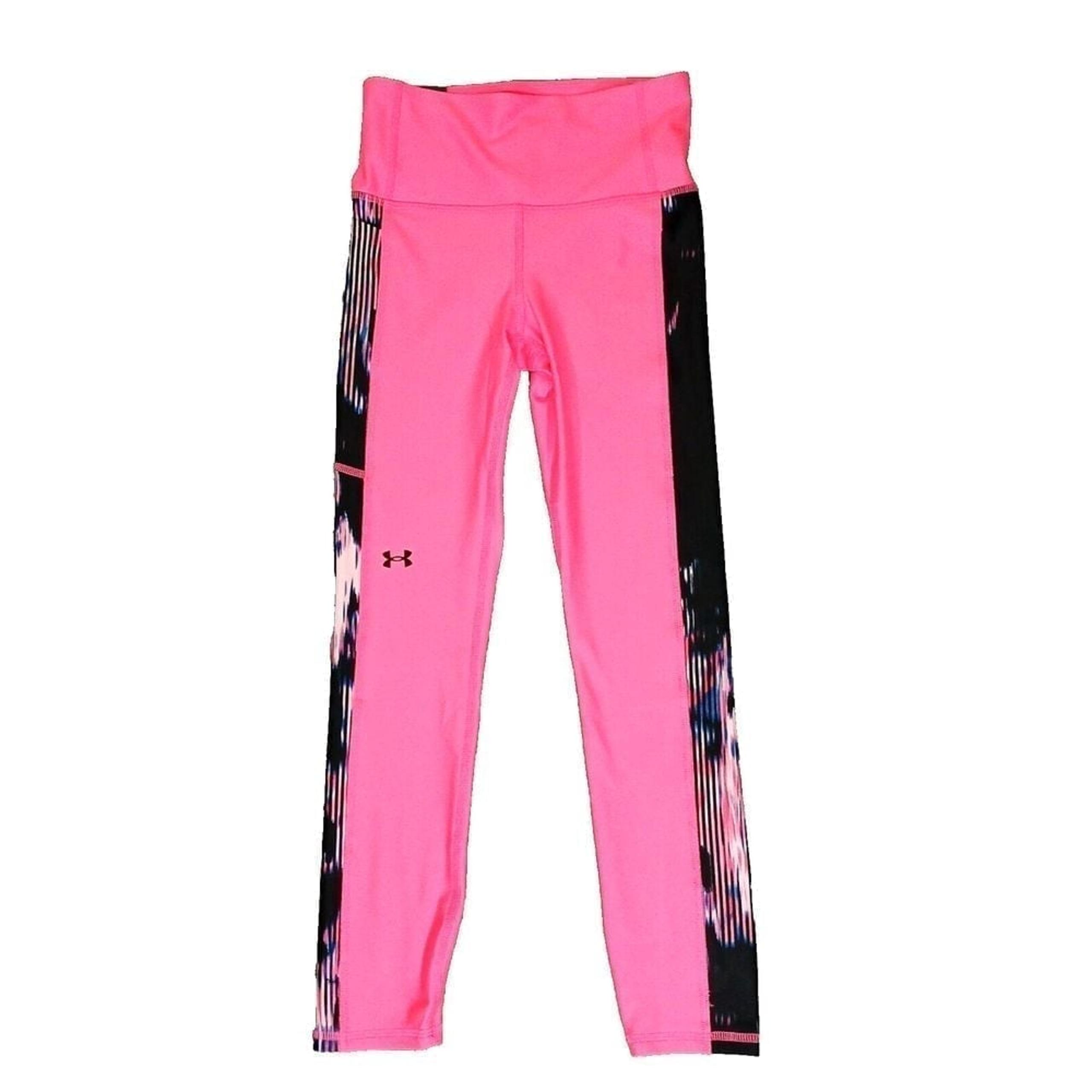 Under Armour Womens UA Printed High Rise Compression Ankle Leggings Pink Size XS