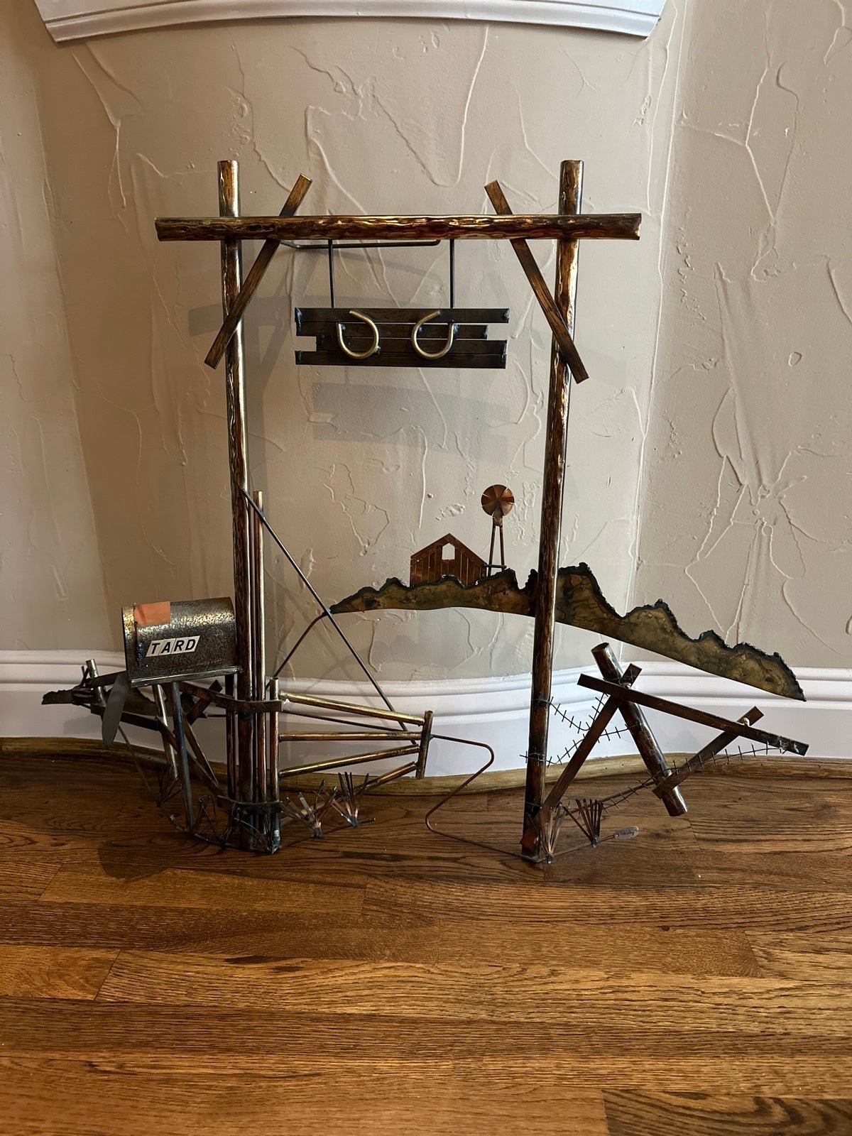 William Wiley 1970’s Metal Art Vintage
