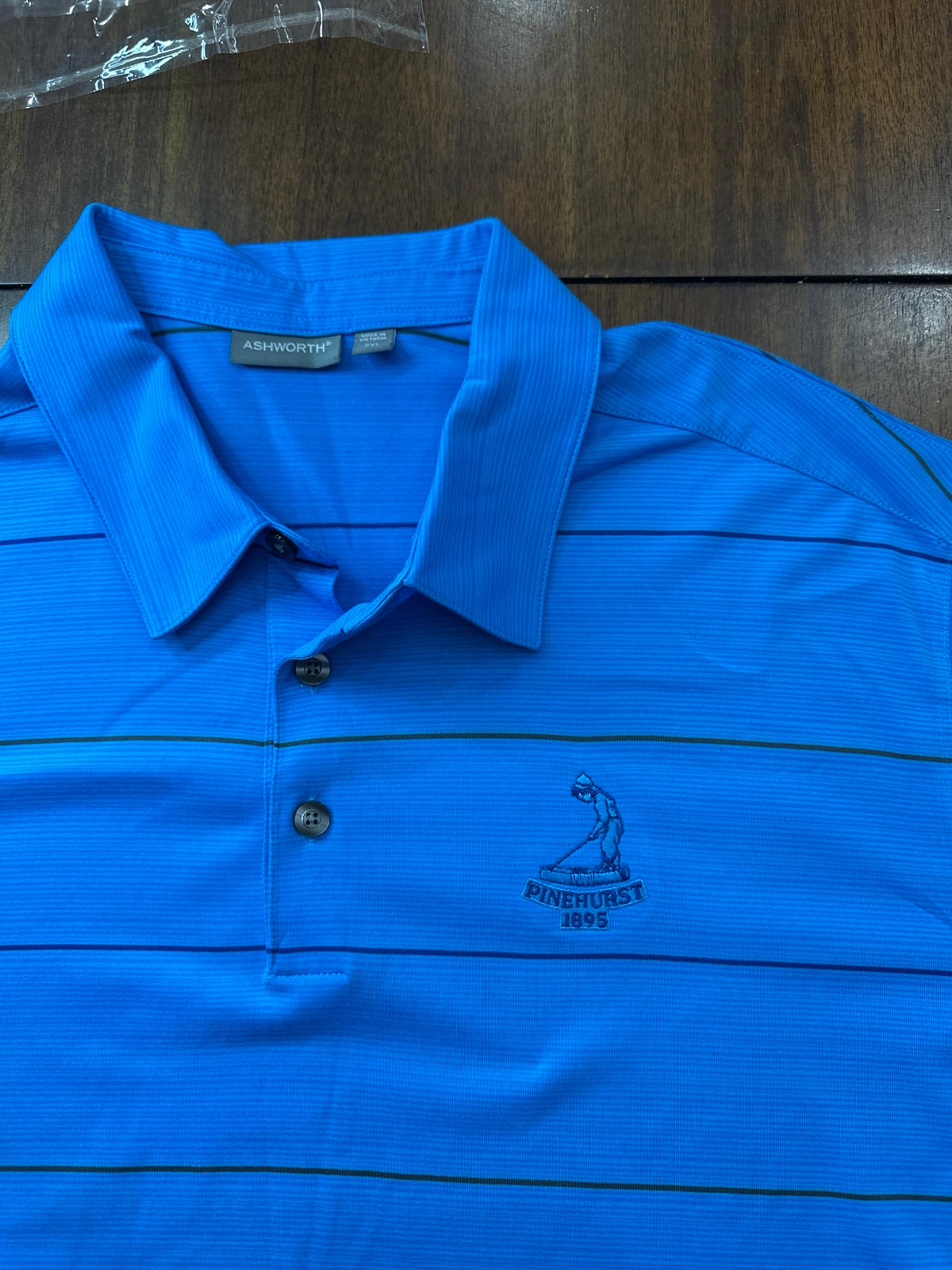 Pinehurst 1895 - Ashworth Men's Shotrt Sleeve Golf Polo Shirt Size XXL 2XL