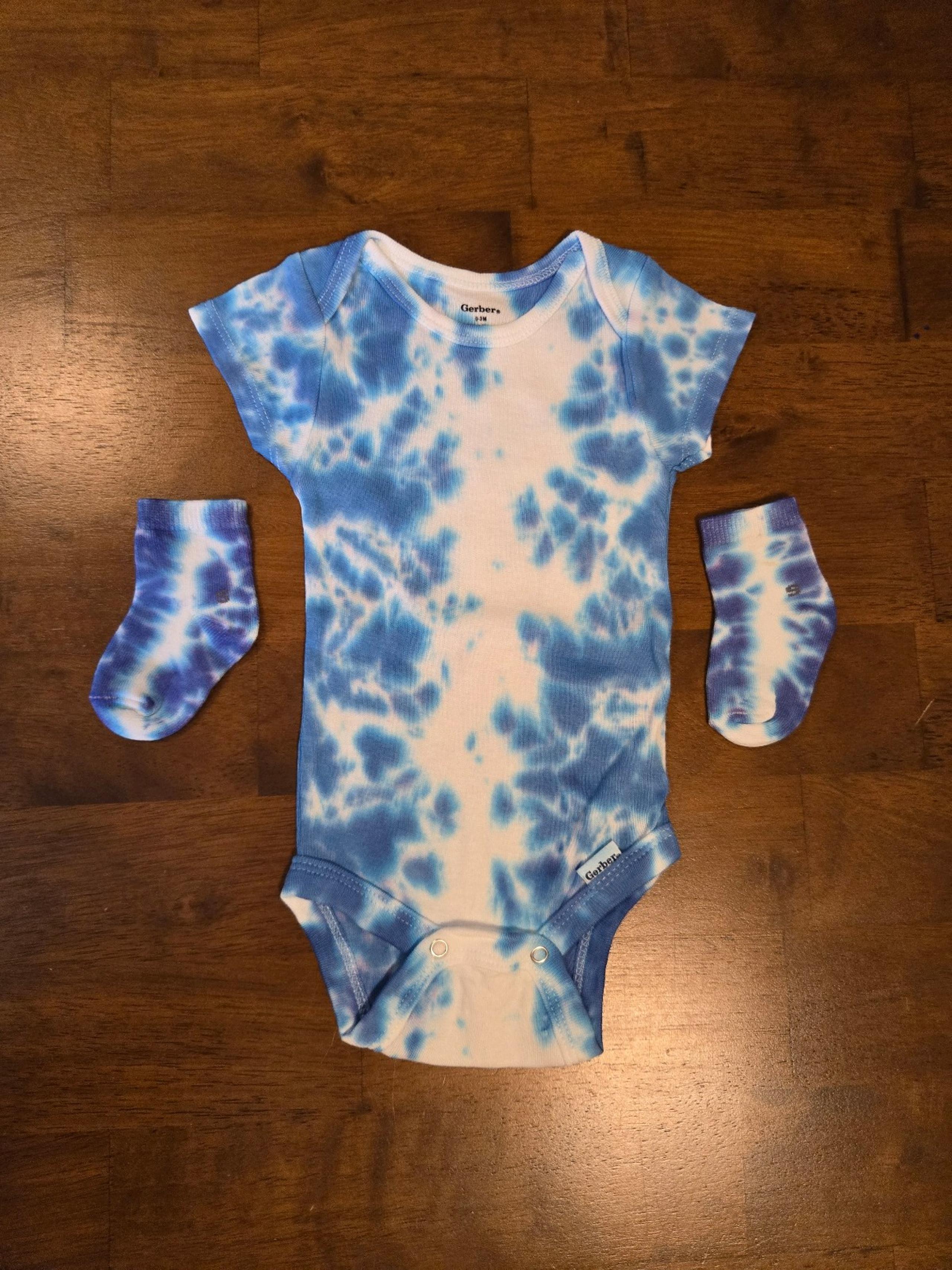 Tie Dye Onesie Set 3-6mo